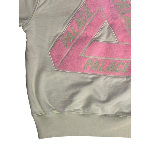 Palace Fleece Tri-Ferg Crew Mojito Sz L Lime/Pastel Green Pink Skateboards Skate - Picture 3 of 16